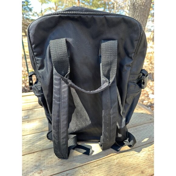 Vtg Twizzler Candy Bag Tote Canvas Promo Backpack Messenger Black Logo - Picture 5 of 9
